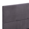 Graues Bettgestell Vicusor 135x190cm (Stoff)