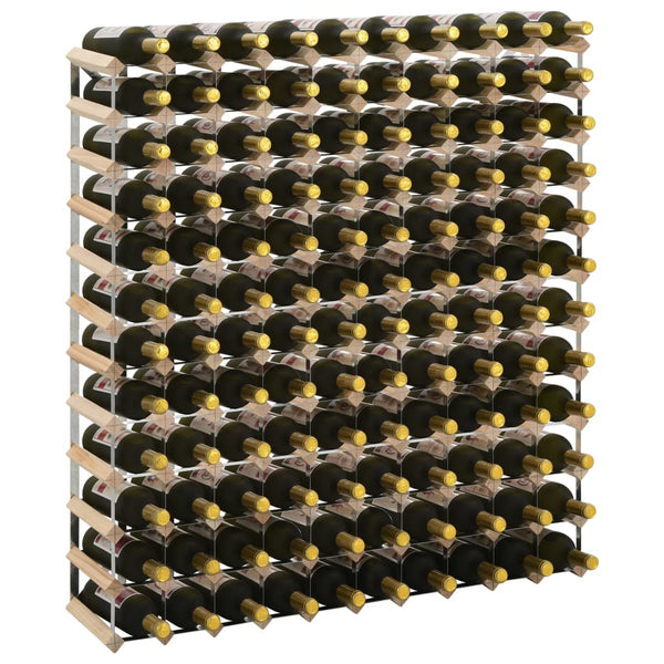 Weinregal Axania für 120 Flaschen (Recyclingholz)