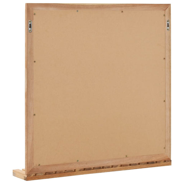 Walnussbaum Badezimmerspiegel Bayard 60x12x62cm