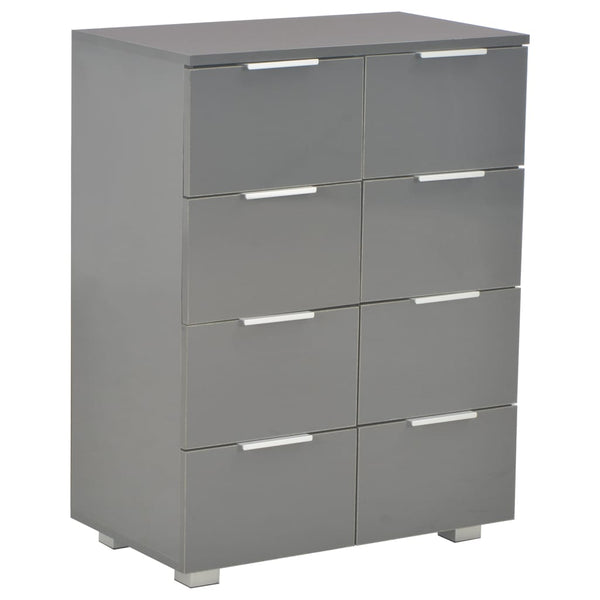 Harmaa senkki Terrie 60x35x80cm (puinen)