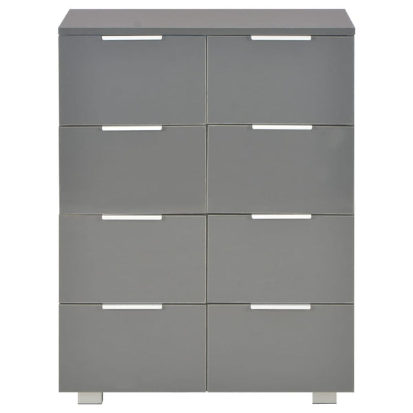 Harmaa senkki Terrie 60x35x80cm (puinen)