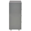 Harmaa senkki Terrie 60x35x80cm (puinen)