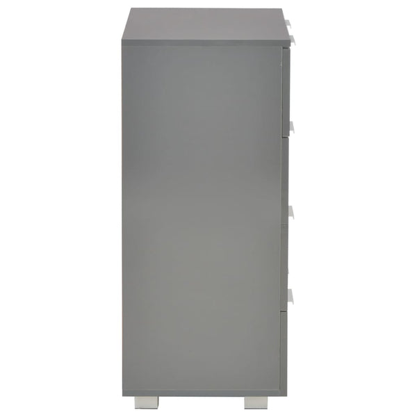 Harmaa senkki Terrie 60x35x80cm (puinen)