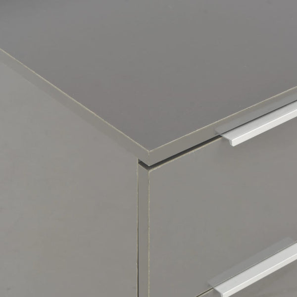 Harmaa senkki Terrie 60x35x80cm (puinen)