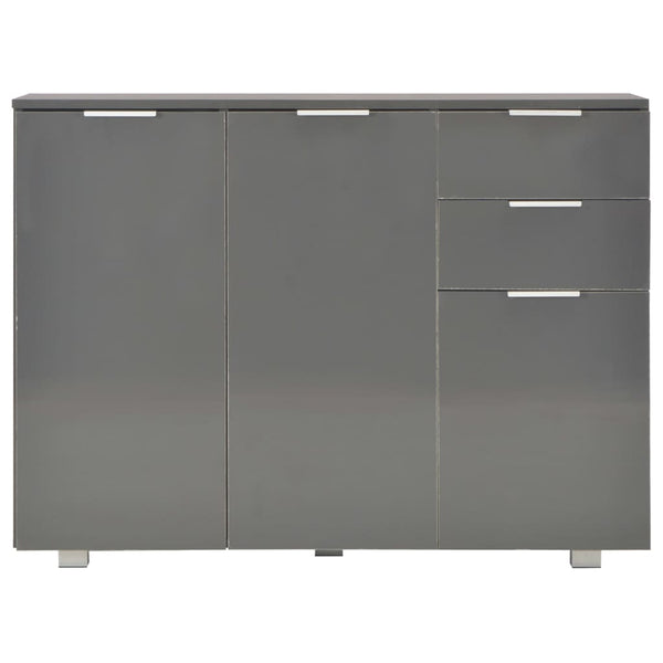 Graue Kommode Persinaru 107x35x80,5cm
