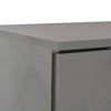 Graue Kommode Persinaru 107x35x80,5cm