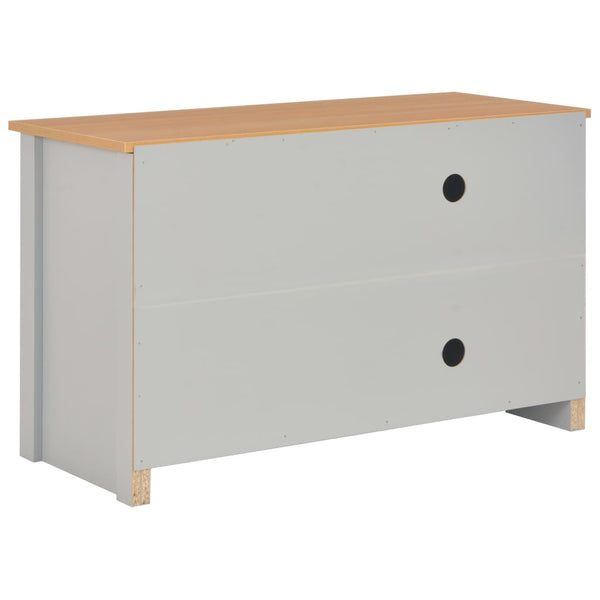 Harmaa tv-taso Carolin 95x39x58cm