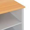 Harmaa tv-taso Carolin 95x39x58cm