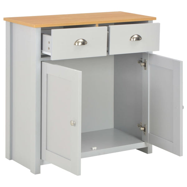 Graues Sideboard Tomita 79x35x81cm