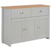 Graues Sideboard Tomita 112x35x81cm