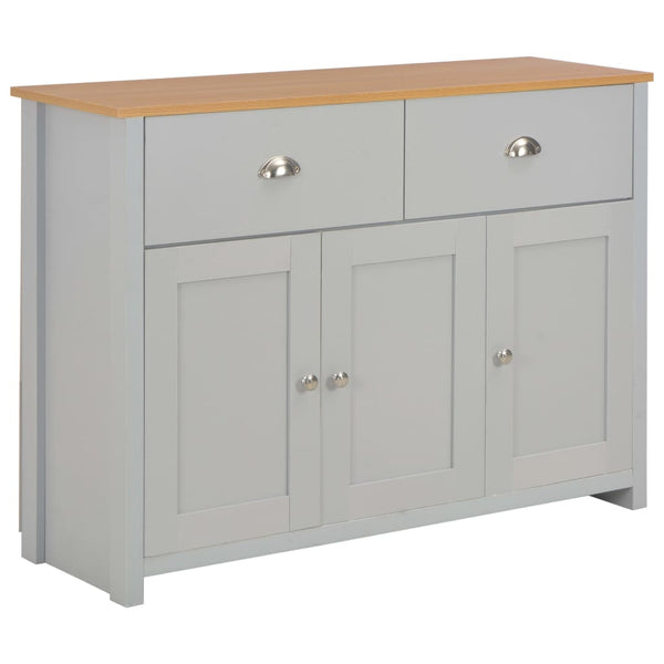 Graues Sideboard Tomita 112x35x81cm