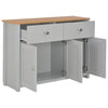 Graues Sideboard Tomita 112x35x81cm