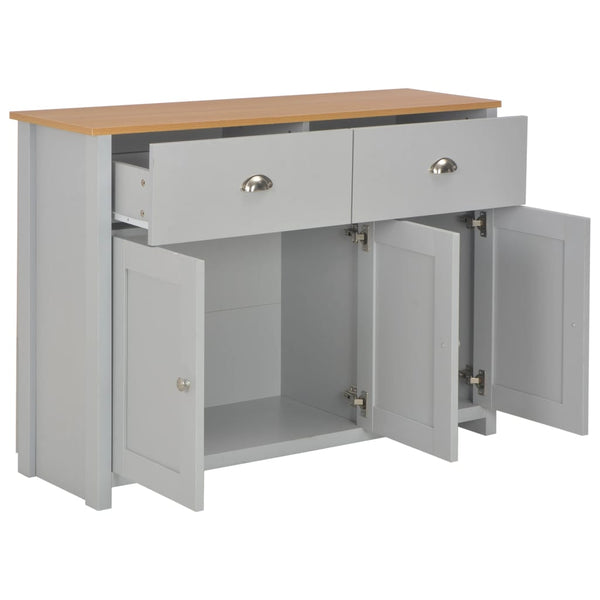 Graues Sideboard Tomita 112x35x81cm