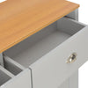 Graues Sideboard Tomita 112x35x81cm