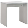 Grauer Schminktisch mit Spiegel und Hocker Got 104x45x131cm