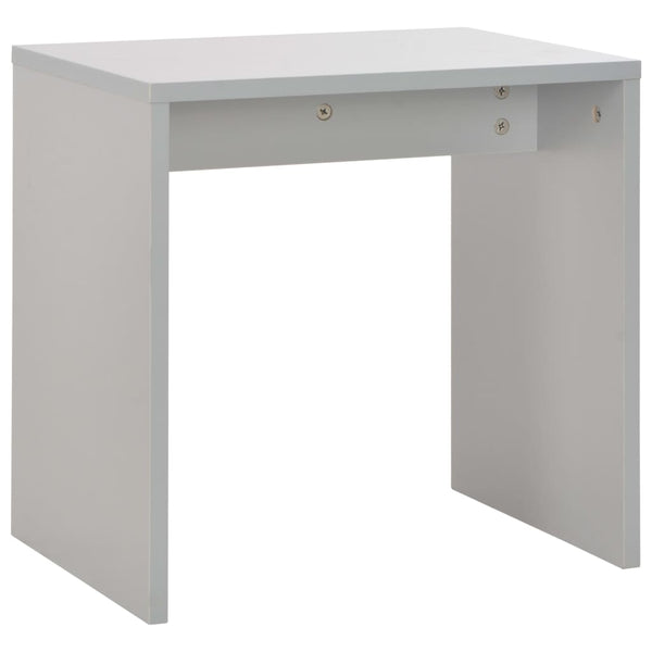 Grauer Schminktisch mit Spiegel und Hocker Got 104x45x131cm