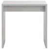 Grauer Schminktisch mit Spiegel und Hocker Got 104x45x131cm