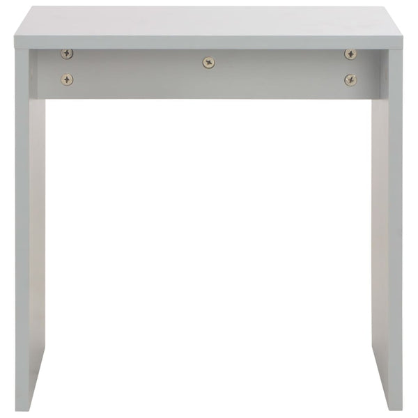 Grauer Schminktisch mit Spiegel und Hocker Got 104x45x131cm