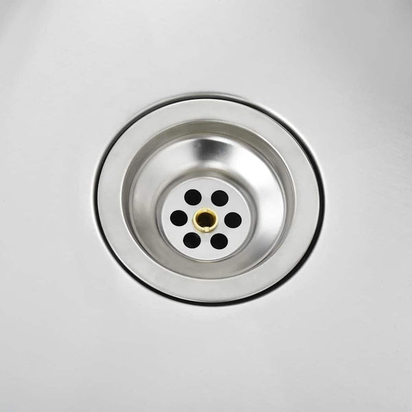 Handgefertigtes Küchenspülbecken Nilofer (Edelstahl)