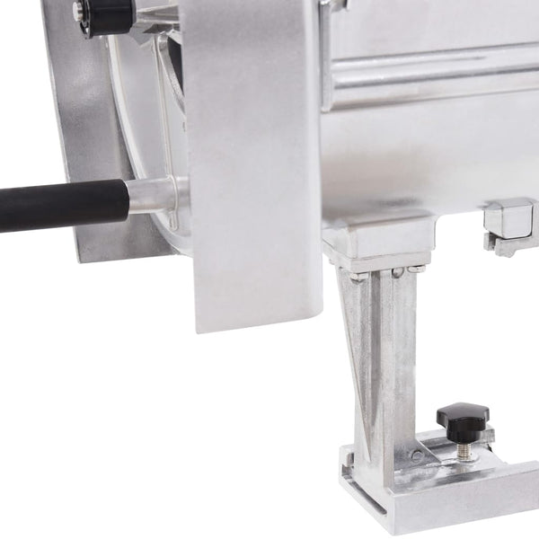 Silberner manueller Gemüseschneider Hanns 22x44,5 cm (Aluminium)