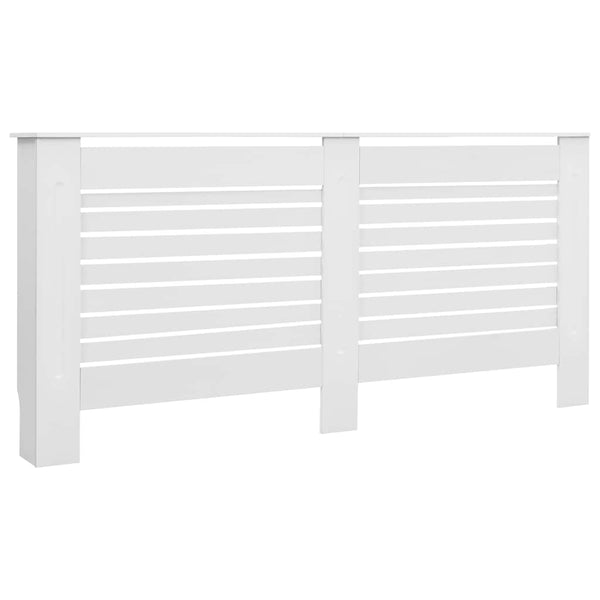 Weißer Heizkörperverkleidung Oroian 172x19x81,5cm (MDF)