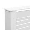 Weißer Heizkörperverkleidung Oroian 172x19x81,5cm (MDF)