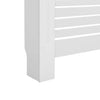 Weißer Heizkörperverkleidung Oroian 172x19x81,5cm (MDF)