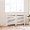 Weißer Heizkörperverkleidung Oroian 172x19x81,5cm (MDF)