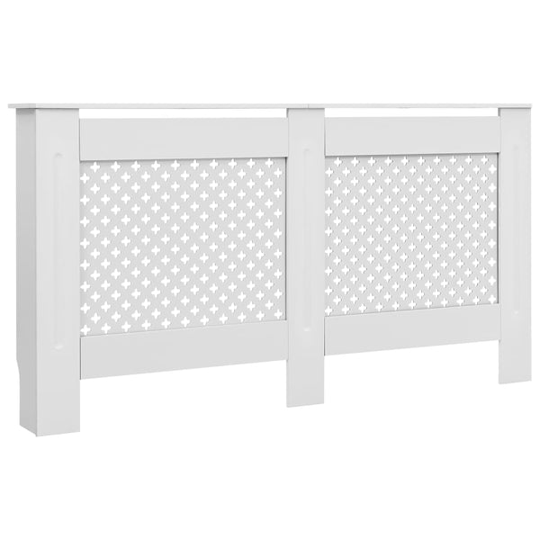 Valkoinen lämpöpatterin suoja Constantuin 152x19x81,5cm (mdf)