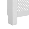 Valkoinen lämpöpatterin suoja Constantuin 152x19x81,5cm (mdf)