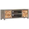 Harmaa tv-taso Mirce 120x30x40cm (mangopuu)