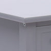 Grauer Beistelltisch Micea 40x40x40cm (Kaiserbaum)