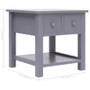 Grauer Beistelltisch Micea 40x40x40cm (Kaiserbaum)