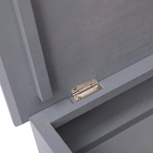 Grauer Schuhschrank Varvara 50x28x58cm (Kaiserbaum)