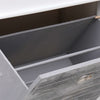 Grauer Schuhschrank Edw 50x28x98cm (Kaiserbaum)