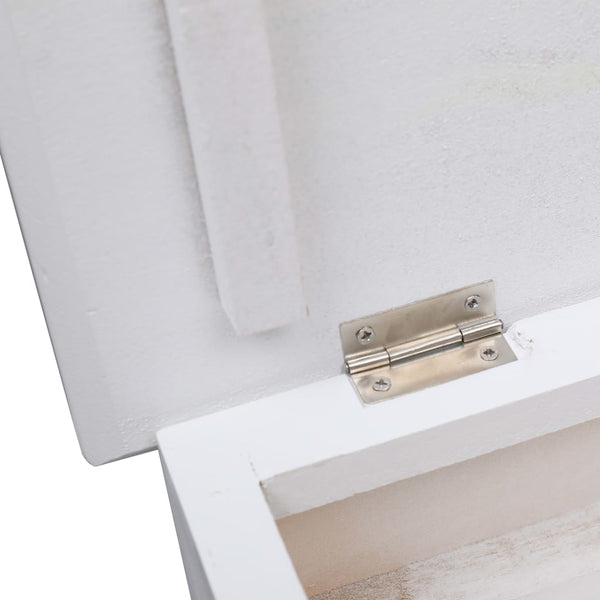 Weißer Schuhschrank Edw 50x28x98cm (Kaiserbaum)