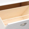 Weißer Schuhschrank Edw 50x28x98cm (Kaiserbaum)