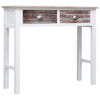 Brauner Beistelltisch Issaiia 90x30x77cm (Holz)
