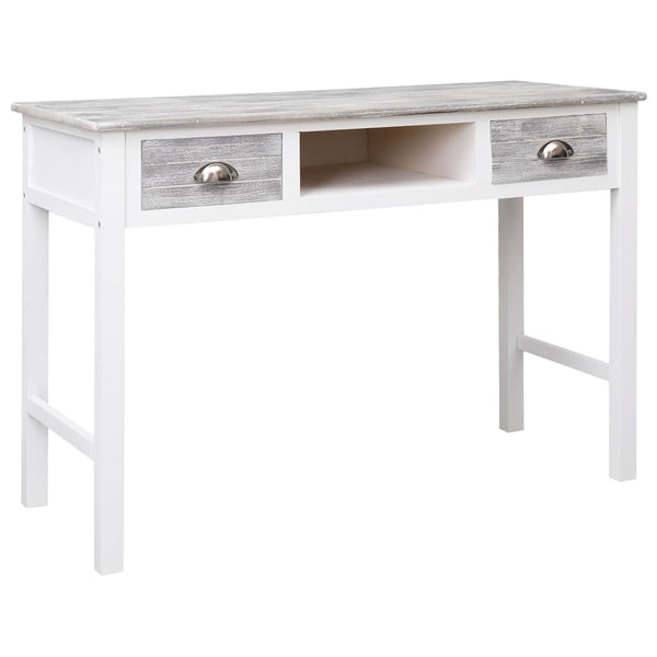 Harmaa kirjoituspöytä Profirie 110x45x76cm (puinen)