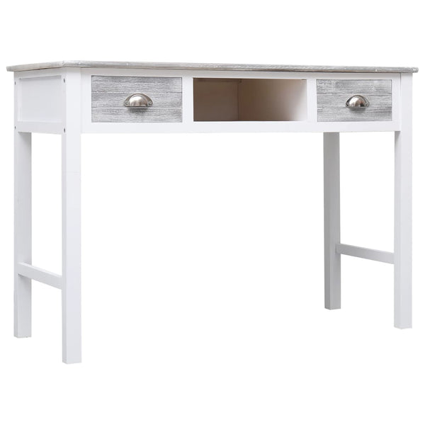 Harmaa kirjoituspöytä Profirie 110x45x76cm (puinen)