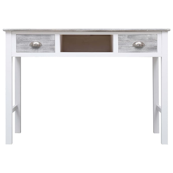 Harmaa kirjoituspöytä Profirie 110x45x76cm (puinen)