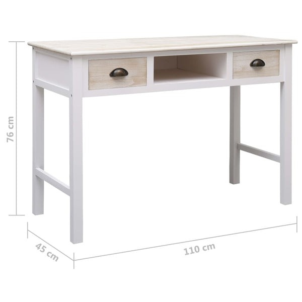 Beistelltisch Maxinel 110x45x76cm (Holz)
