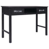 Schwarzer Beistelltisch Maxinel 110x45x76 cm (Holz)