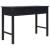 Schwarzer Beistelltisch Maxinel 110x45x76 cm (Holz)