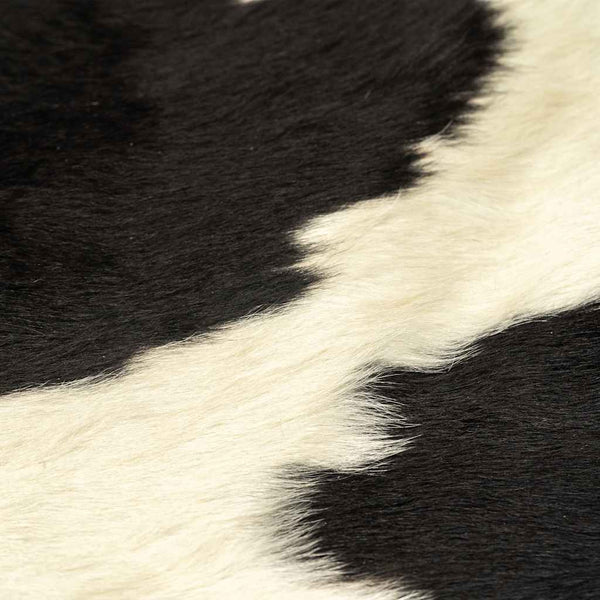 Echtes schwarz-weißes Kuhfell Vadan 150x170cm