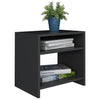 Schwarze Nachttische Danil 40x30x40cm (2er-Set Holz)