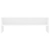 Weißes TV-Lowboard Kenny 120x40x40cm (Holz)