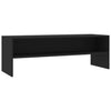 Schwarzer TV-Schrank Kenny 120x40x40cm (Holz)