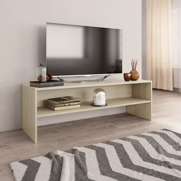 TV-Möbel Sonoma Eiche Kenny 120x40x40cm (Holz)
