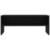 Schwarzes TV-Möbel Elizian 100x40x40cm (Holz)